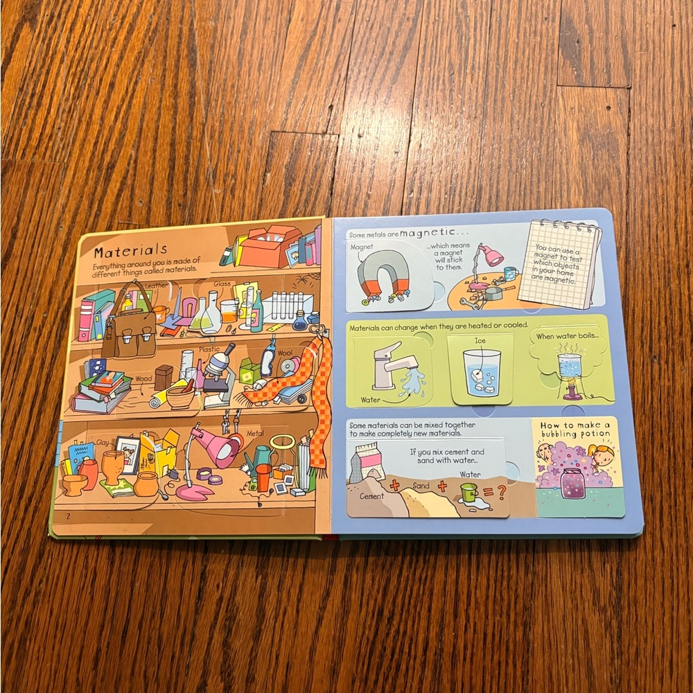 Usborne Look Inside Science Book - Picture 5 of 5